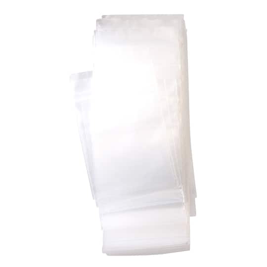 8 Packs: 150 ct. (1,200 total) 1.5" x 2" Resealable Zip Bags by Bead Landing™